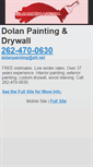 Mobile Screenshot of dolanpaintinganddrywall.com